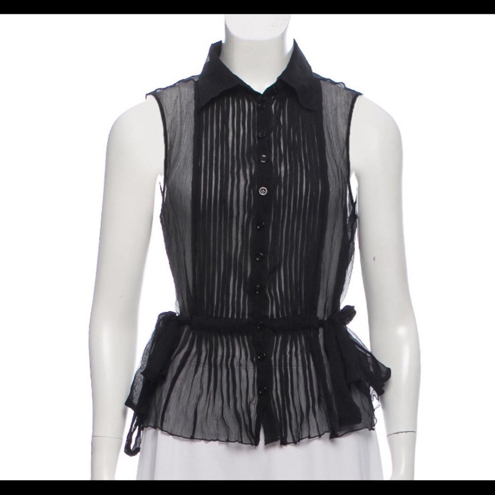 Moschino Cheap And Chic Button -Up Top
